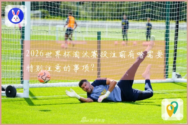2026世界杯淘汰赛投注前有啥需要特别注意的事项？