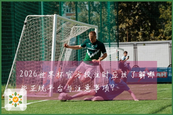 2026世界杯官方投注时应该了解哪些正规平台与注意事项?